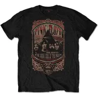 Ginza.se Pink Floyd: Unisex T-Shirt/Portsmouth 1972 (Black) (Small)