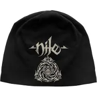 Ginza.se Nile: Unisex Beanie Hat/Scarab Logo (Black)