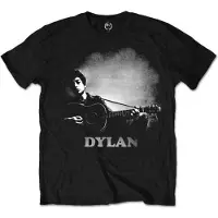 Ginza.se Bob Dylan: Unisex T-Shirt/Guitar & Logo (Black) (Small)