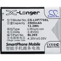 123accu Batteri till SmartPhone, Mobil för Lenovo P770
