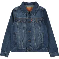 Levi's Denimjacka - Blå Denim - - 10 år (140) - Jeansjackor