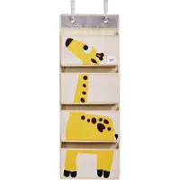 3 Sprouts Väggupphängning - 94x33 - Giraff - - One Size - Förvaring
