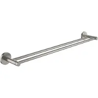 GROHE Essentials dubbel handdukstång Supersteel 600 mm