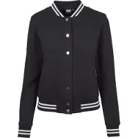 Urban Classics Sweatjacka svart