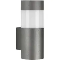 ALBERT LEUCHTEN LED utomhus vägglampa 0274, dimbar, Aluminium / grå / zink, Aluminium / grå / zink, Modern, LED-vägglampa utomhus