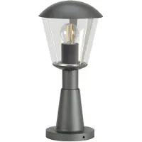 ALBERT LEUCHTEN Pollare Jorrit, Aluminium / grå / zink, Aluminium / grå / zink, Modern, Utomhuslampa