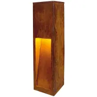 SLV 229410 Rust Slot 50 Utomhusmarkbelysning Lågenergilampa E27 11 W Järn (rostad)
