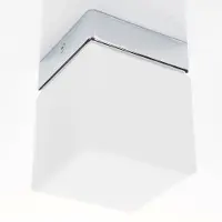 HELESTRA Taklampa Keto, Förkromad / silver, Badrum, Glas, Modern, Taklampa