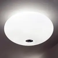 Casablanca Taklampa AIH, dimbar, Vitt / opal, Vardagsrum / matsal, Glas, Design, Taklampa