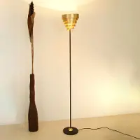 Holländer Golvlampa BANDEROLE, Mässing / guld, Vardagsrum / matsal, Metall, Modern, Golvlampa