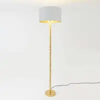 Holländer Golvlampa Cancelliere Rotonda, Mässing / guld, Vardagsrum / matsal, Textil / tyger / siden, Design, Golvlampa