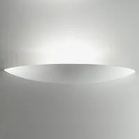 AUSTROLUX BY KOLARZ Uplight vägglampa ELEGANCE, dimbar, Vitt / opal, Hall, Keramik, Modern, Vägglampa, vägglampa inomhus