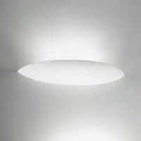 AUSTROLUX BY KOLARZ Uplight vägglampa ELEGANCE, dimbar, Vitt / opal, Hall, Keramik, Modern, Vägglampa, vägglampa inomhus