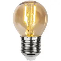 Star Trading E27 LED-lampa 24V 0,23W 2500K 4-pack