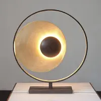 Holländer Design bordslampa Satellite, Brun / rost, Vardagsrum / matsal, Metall, Design, Bordslampa
