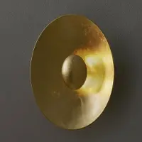 KÖGL Vägglampa AURA, dimbar, Mässing / guld, Vardagsrum / matsal, Metall, Modern, Vägglampa, vägglampa inomhus