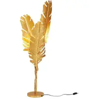 Kare Golvlampa Akile, Mässing / guld, Vardagsrum / matsal, Metall, Golvlampa