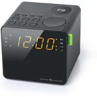 Muse M-187CR, Klockradio, Digital, FM, MW, PLL, LED, 2,29 cm (0.9), Gul