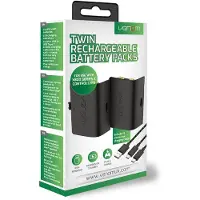Venom Twin Rechargeable Battery Pack - Batteri 2 x - 850 mAh - svart