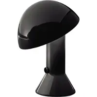 Martinelli Luce Bordslampa , Elmetto, Svart, Vardagsrum, Plast, Design