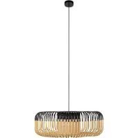 Forestier Taklampa , Bamboo Light XL, dimbara, Svart, Vardagsrum, Bambu, Design