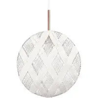 Forestier Design pendellampa Chanpen M, dimbar, Vitt / opal, Vardagsrum / matsal, Design, Pendellampa