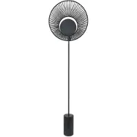 Forestier Golvlampa , Oyster, Svart, Vardagsrum, Metall, Design