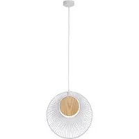 Forestier Taklampa , Oyster, dimbara, Vit, Vardagsrum, Metall, Design
