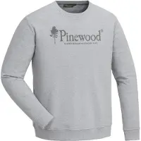 Pinewood Tröja Sunnaryd (Färg: Ljusgrå, Storlek: Medium)