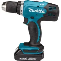 Makita DDF453SYE - Borr/drivare - sladdlös - 2 hastigheter - nyckellös chuck 13 mm - 42 N·m - 2 batterier - 18 V