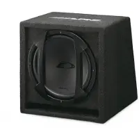 Alpine SBE-1244BR, 30,5 cm (12), Förladdad subwoofer, Passiv subwoofer, 200 W, 4 ohm (O)
