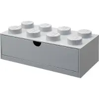 Room copenhagen Förvaringslåda - 8 Knoppar - 31x15x9 - Grå - - One Size - Låda