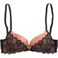 LASCANA Behå rosa / svart