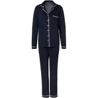 s.Oliver Pyjamas nattblå / vit