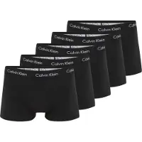 Calvin Klein 5 Pack Low Rise Trunks Cotton Stretch