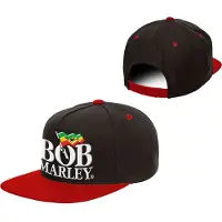 Ginza.se Bob Marley: Unisex Snapback Cap/Logo (Black)