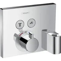 Hansgrohe Duschset termostat för infällning m/2 avs