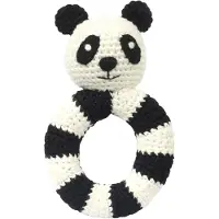 Naturezoo Skallra - Rund - Sir Panda - Svart/Vit - - One Size - Skallra