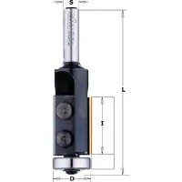 Cmt Rak notfräs 657.161.11; S=8 mm; D=16 mm, RH