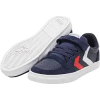 Hummel Skor - Slimmer Stadil Leather Low Jr. - Peacoat - - 30 - Skor