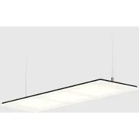 OMLED One s3 - platt OLED-hänglampa svart s3, dimbar, Svart, Vardagsrum / matsal, Glas, Modern