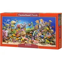 Castorland Underwater life 4000 pcs, 4000 styck, Undervatten, 9 År