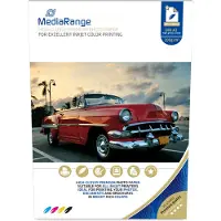 MediaRange - Högblank - bestruket - vit - A3 (297 x 420 mm) - 200 g/m² - 50 ark fotopapper