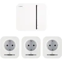Bosch Smart Home - Kontroll - trådlös, kabelansluten - 868.3 MHz, 869.525 MHz - Ethernet