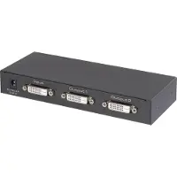 Renkforce 2 Port DVI-Splitter Ultra HD-kapabel 3840 x 2160 pixel Svart