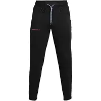 Under Armour Tapered Fit Svart Svart Män Rival Terry AMP Träningsbyxor 1361638 001