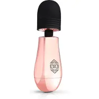 Huismerk - minivibrator massör - uppladdningsbar - roseguld