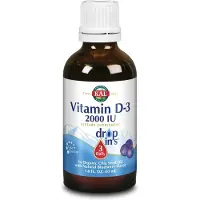 Kal Vitamin D-3 50mcg Vitamins återhämtning