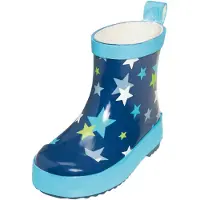 Playshoes Gummistövel ljusblå / mörkblå / ljusgrön / vit