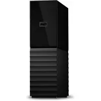 Western Digital WD My Book WDBBGB0160HBK - Hårddisk - krypterat - 16 TB - extern (desktop) - USB 3.0 - 256 bitars AES - svart